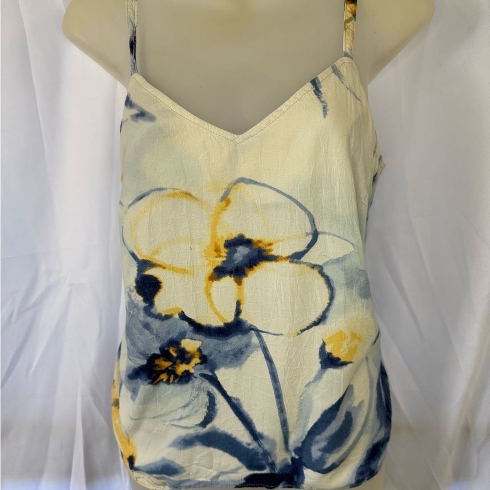 🎨 Jams World Floral Camisole – Size M – Artsy Island Dream 🌴